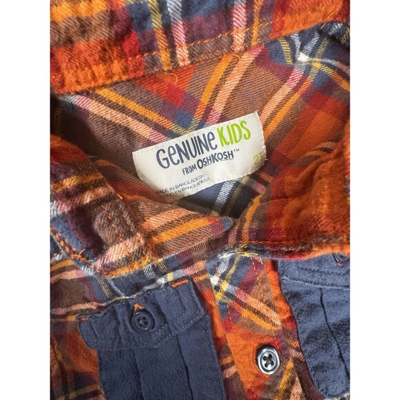 BUNDLE Oshkosh Boys Size 2T Cute Button Up Shirt Bundle (3 Shirts) - Picture 10 of 13